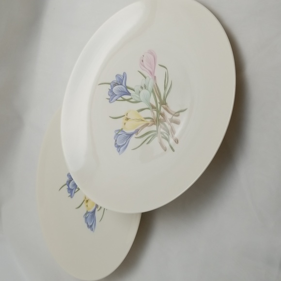 Franciscan China Sierra Crocus Lunch Plates - Picture 7 of 12